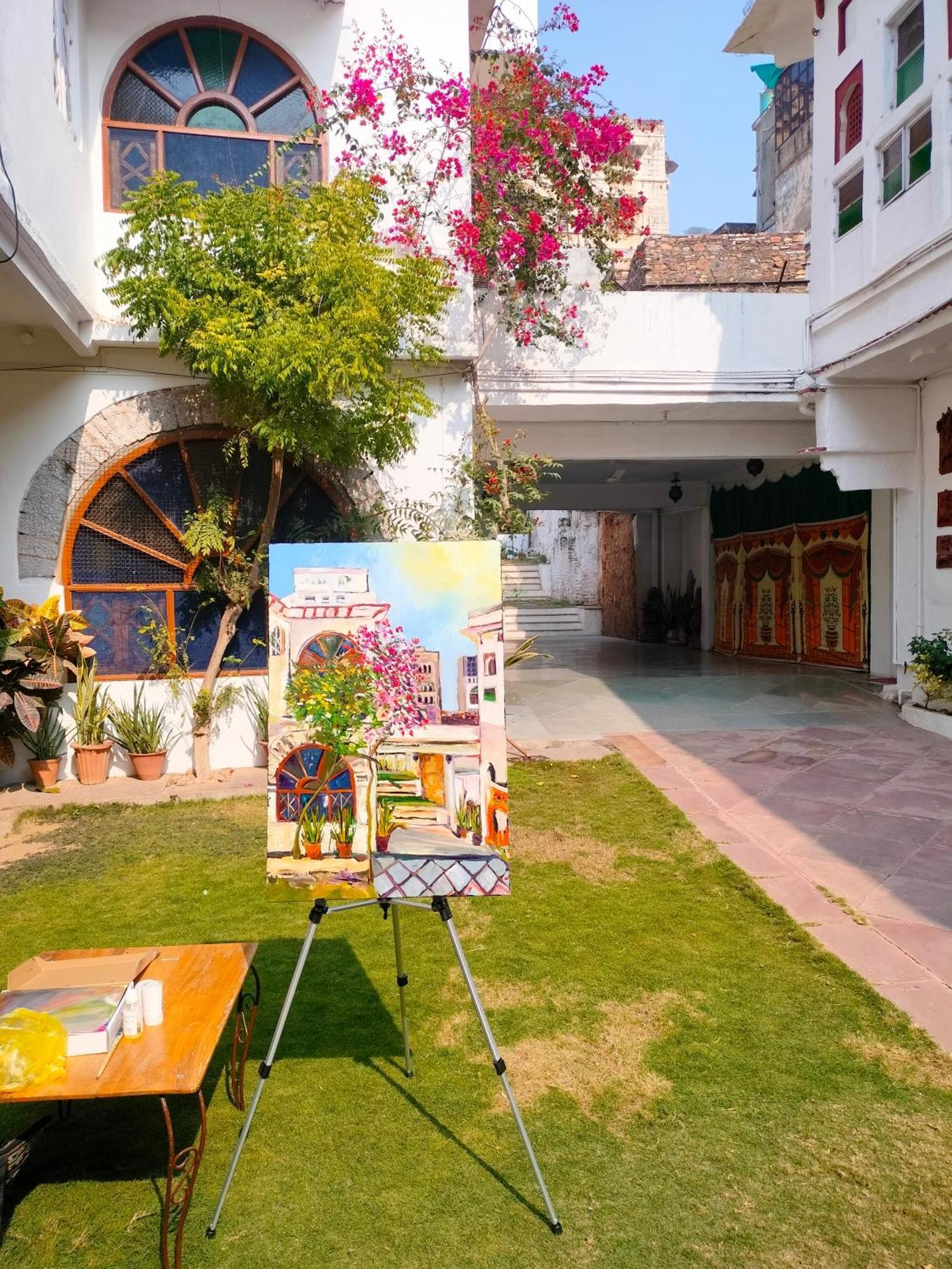 Haveli Braj Bhushanjee Heritage Hotel Būndi Extérieur photo