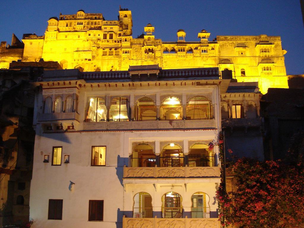 Haveli Braj Bhushanjee Heritage Hotel Būndi Chambre photo